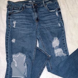 💥5 for $25💥 Old Navy Rockstar Super Skin Mid-Rise Jeans (14)